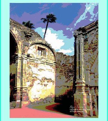 The Mission at  San Juan Capistrano